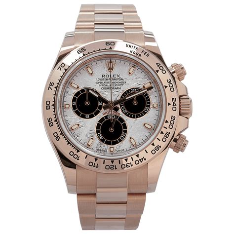 pink gold rolex 116505|rolex daytona rose gold meteorite.